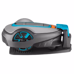 Gardena SILENO Life 750 tondeuse à gazon Tondeuse à gazon robot Batterie Noir, Bleu, Orange