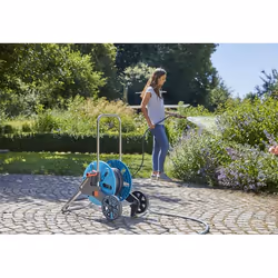 Gardena Liano tuyau d'arrosage 15 m Tissu Noir, Orange