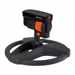 Gardena AquaZoom, Système d'aspersion d'eau oscillant, 216 m², Noir