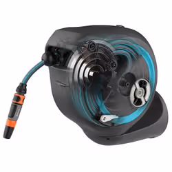 Gardena 18610-20 enrouleur de tuyau d'arrosoir de jardin Enrouleur mural Automatique Gris, Turquoise - Vue supplémentaire 4
