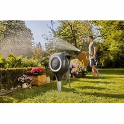 Gardena RollUp Enrouleur posé au sol Automatique Noir, Gris