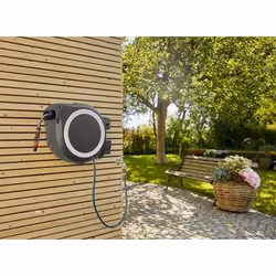 Gardena RollUp Enrouleur Mural Automatique 25 m Noir Gris - Vue supplémentaire 5