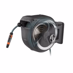 Gardena RollUp Enrouleur Mural Automatique 25 m Noir Gris - Vue supplémentaire 6