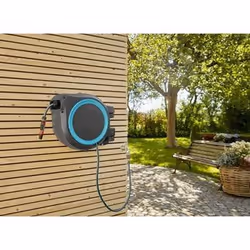 Gardena 18625-20 enrouleur de tuyau d'arrosoir de jardin Enrouleur mural Automatique Noir, Bleu - Vue supplémentaire 4