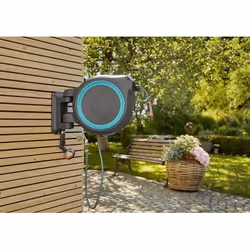 Gardena 18630-20 enrouleur de tuyau d'arrosoir de jardin Enrouleur mural Automatique Noir, Bleu - Vue supplémentaire 4