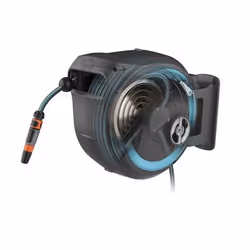Gardena 18630-20 enrouleur de tuyau d'arrosoir de jardin Enrouleur mural Automatique Noir, Bleu - Vue supplémentaire 6