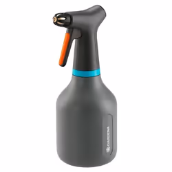 Gardena 11110-30, Pulvérisateur de jardin à main, 0,75 L, Noir, Gris, Orange