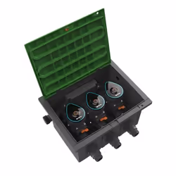 Gardena 1286-20, Valve, Noir, 12 bar, 3 pièce(s)