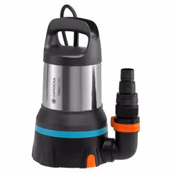 Gardena 9036-20, Pompe à gravité, 750 W, Secteur, 0,9 bar, 17000 l/h, Noir, Argent