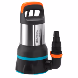 Gardena 19500 Aquasensor, 860 W, Secteur, 1 bar, 19500 l/h, IPX8, Noir, Vert, Acier inoxydable