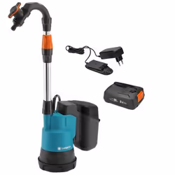Gardena 14602-61, Batterie, 2 bar, 2000 l/h, Noir, Bleu