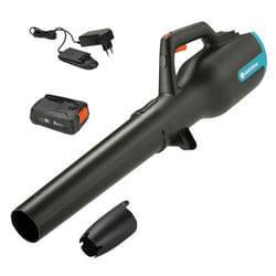 Gardena PowerJet 18V P4A souffleur de feuilles sans fil Noir, Bleu, Orange 19 V Lithium-Ion (Li-Ion)