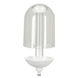 Gardena ClickUp! mangeoire pour oiseau Transparent, Blanc Acrylique