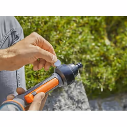 Gardena 18352-20 pistolet eau / buses Pistolet d'arrosage de jardin Noir, Gris, Orange - Vue supplémentaire 4