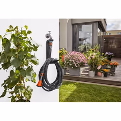Gardena 18590-20 support pour tuyau Noir