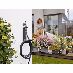 Gardena 18590-20 support pour tuyau Noir
