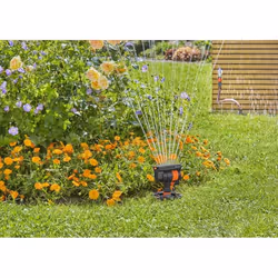 Gardena 8272-20 arroseur Système d'aspersion d'eau circulaire Plastique Noir