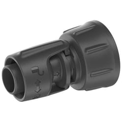 Gardena 13222-20 raccord des tuyaux d'eau Connecteur de robinet Plastique Noir 1 pièce(s)