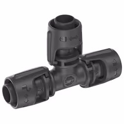 Gardena T-Joint, 1,3 cm, Noir, 1 pièce(s)