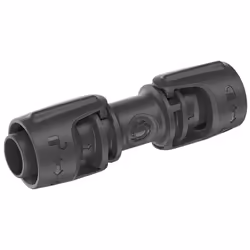 Gardena 13203-20, Raccord de tuyau, Système d'irrigation goutte-à-goutte, Plastique, Noir, 13 mm, 1 pièce(s)