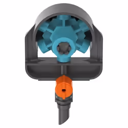 Gardena MDS 6-Pat.Spray Nozzle Noir Montage en fin de ligne