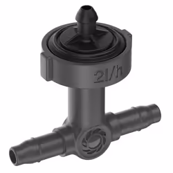 Gardena 13312-20, Montage en fin de ligne, 2 l/h, Noir, Plastique, 10 pièce(s)