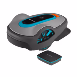 Gardena SILENO life Tondeuse à gazon robot Batterie Noir, Bleu, Gris, Orange