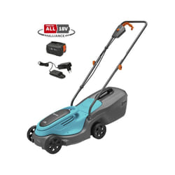 Gardena 14630-20 tondeuse à gazon Tondeuse à gazon poussée Batterie Noir, Vert