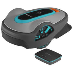Gardena 19703-72 tondeuse à gazon Tondeuse à gazon robot Batterie Noir, Acier inoxydable