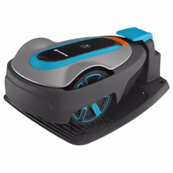 Gardena 19601-72 tondeuse à gazon Tondeuse à gazon robot Batterie Noir, Acier inoxydable
