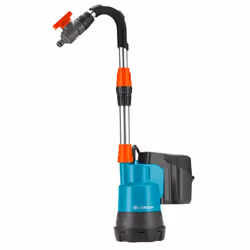 Gardena 1749-20, Pompe à charge, Batterie, 1,9 bar, 1900 l/h, Noir
