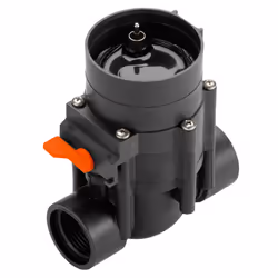 Gardena Électrovanne 9 V, Vanne de fermeture, Système d'aspersion, Plastique, Noir, Orange, Femelle, 90°