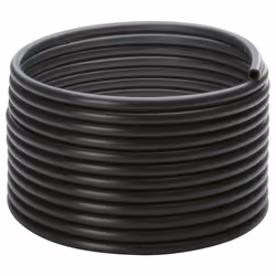 Gardena Conduite d'alimentation 4,6 mm, 50 m, Noir, Tuyau seulement, Plastique
