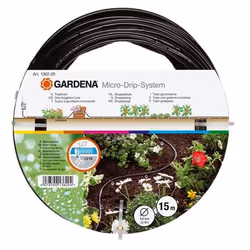 Gardena 1362-20, 15 m, Au-dessus du sol, Noir