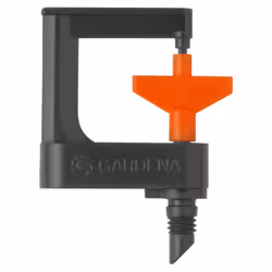 Gardena 1369-20, Système d'aspersion d'eau rotatif, Noir, Orange
