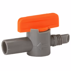 Gardena Micro Drip Control Valve, Plastique, Gris, Orange