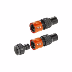 Equipement gros débit pour départ enterré Connecteur avec adaptateur pour robinets avec filetage 26,5mm (3/4 ) et 33,3mm ( G ...