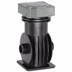 Gardena 1510-20, Clip de joint de tuyau, Système d'irrigation goutte-à-goutte, PVC, Plastique, Noir, Gris