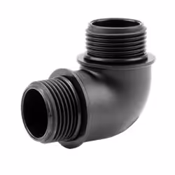 Gardena Adaptateur de pompe d'évacuation 333 mm (G1), Noir