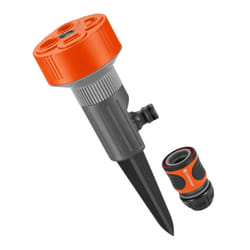 Gardena 2068-20 arroseur Système d'aspersion d'eau rotatif Noir, Gris, Orange