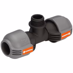 Gardena Déviation en T 25 mm x 20/27 mâle, 1 pièce(s)