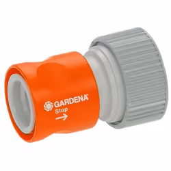Gardena 2814-20, Connecteur de tuyau, Gris, Orange