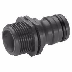 Gardena Adaptateur grand débit 265 mm (G3/4), Connecteur de tuyau, 3/4", Noir