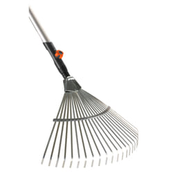 Gardena 3022-20 râteau Râteau de jardin Noir, Acier inoxydable Acier