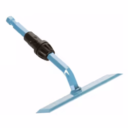 Gardena Ratissoire à pousser combisystem, Acier, Rectangulaire, Bleu, 1 pièce(s), 14 cm