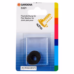 Gardena 5321-20, 1/2", Noir