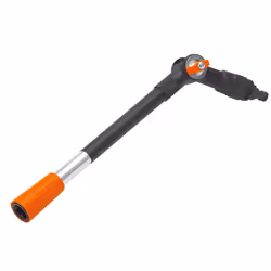 Gardena Manche-rallonge articulé à passage d'eau, Raccords de tuyaux, Plastique, Noir, Orange, Argent