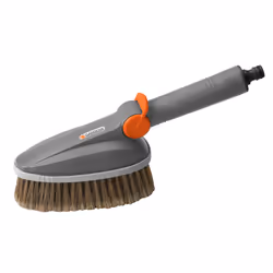 Gardena Brosse de lavage à main à brins souples, Universel, Brosse, Universel, Gris, Orange, 1 pièce(s)