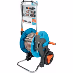 Chariot 60 Tuyau Classic TS Set Pour les moyennes et les grands jardins. Spécialement base en forme de stabilité élevée. Asse ...