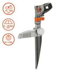 GARDENA Arroseur-canon sur pic Comfort – Portée réglable 12.5m max – Superficie max 490m² –  Jardin XL – Garantie 5 ans (8141-20)